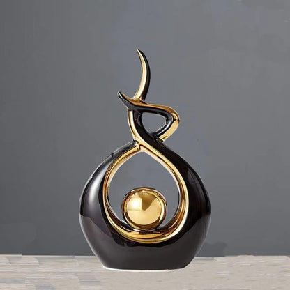 Decor Modern Abstract Art Ceramic Statue Decor Modern Abstract Art Ceramic Statue