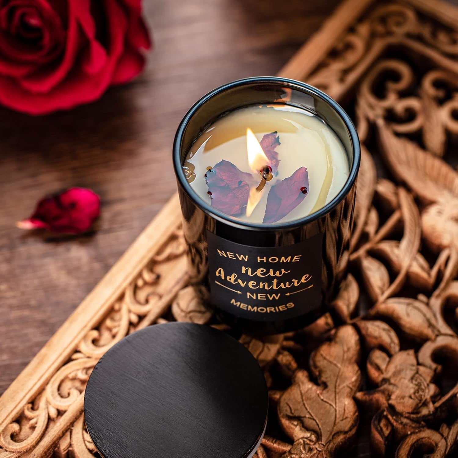 Jasmine Scented Candles Gifts for New Home House Warming Scented Candle Women Men Housewarming Presents Funny Friendship Gift for Best Friend BFF