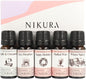 Winter Cosy Night in Fine Fragrance Oil Gift Set - 5 X 10Ml | Great for Diffusers for Home, Soap & Candle Making, Wax Melts, Burner | Bath Bombs, Perfume Scents | UK Made Essential Oils
