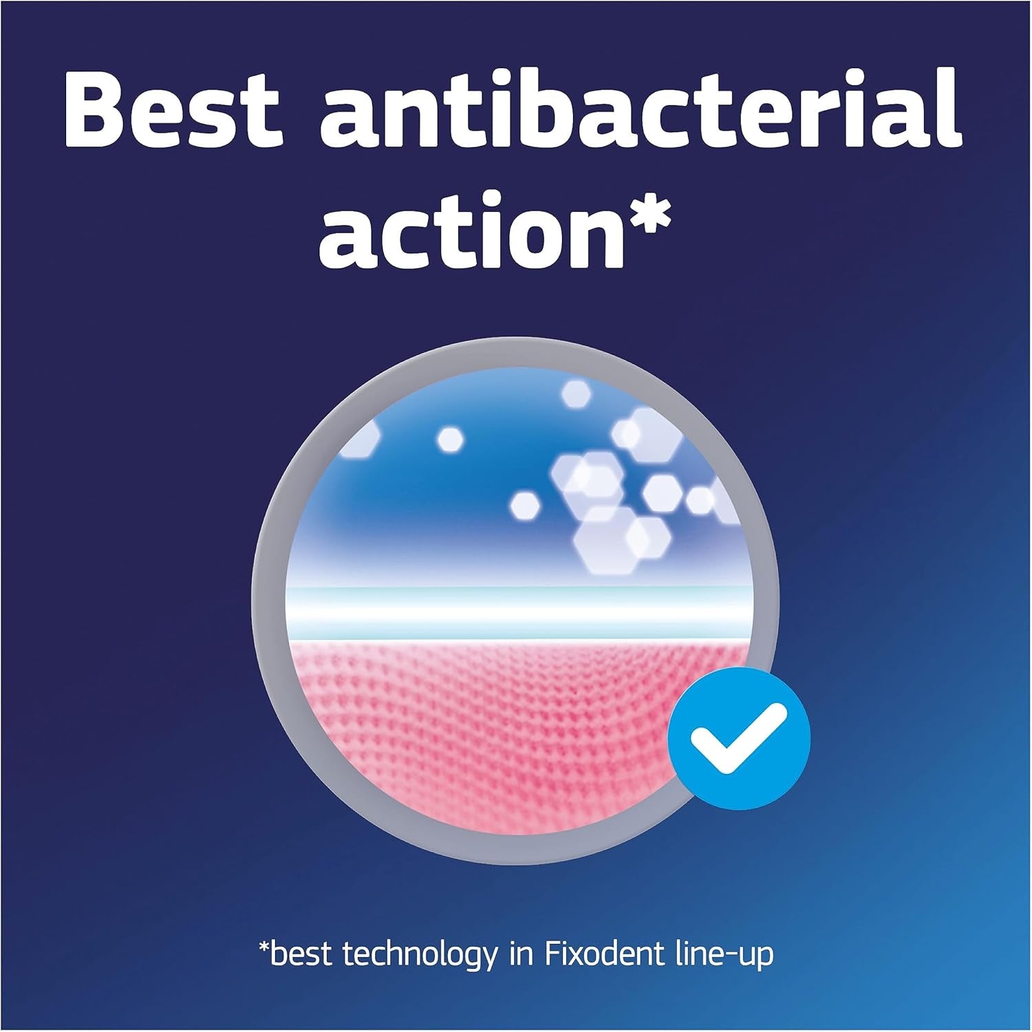 Professional Denture Adhesives Cream, 40 Ml, 'S Best Hold & Antibacterial Action, Precise Application with Super Thin Nozzle, Mint