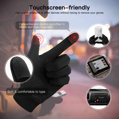 Running Gloves, Touch Screen Anti-Slip Lightweight Gloves Liners for Cycling Biking Sporting Driving for Men Women