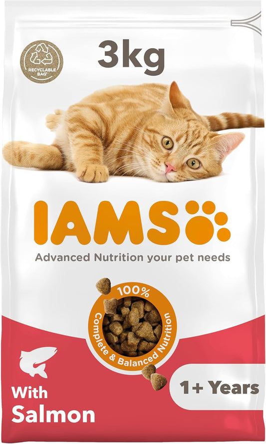Adult Dry Cat Food Salmon 3Kg