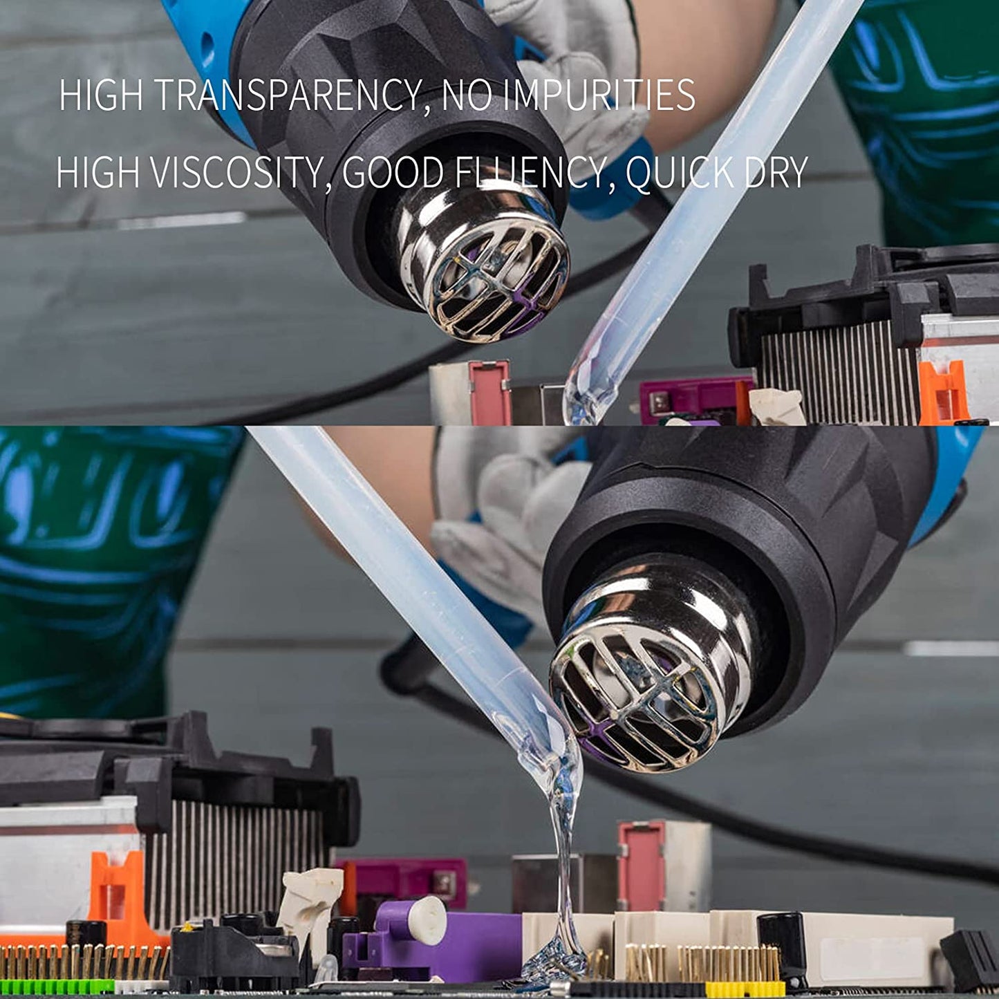 Hot Glue Sticks for Hot Glue Gun,  50 Pack 7Mm X 100Mm Hot Glue Gun Sticks - SGS Approved