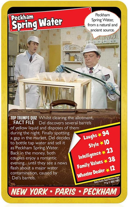 Only Fools and Horses Limited Editions Card Game, Play with Rodney, Del Boy and Uncle Albert and Revisit the Top 30 Moments, Educational Gift and Toy for Teens and Adults Aged 16 Plus