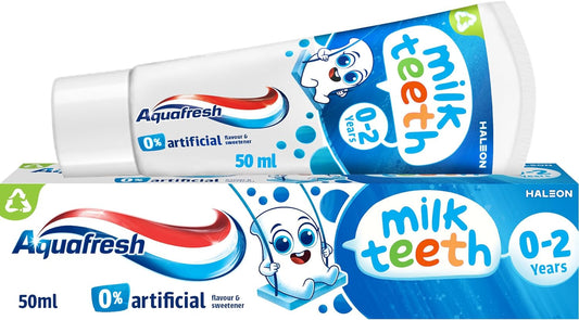 Milk Teeth Baby Toothpaste 0-2 Years, Toddler Toothpaste for Infants, Gentle Care for Milk Teeth, 50Ml