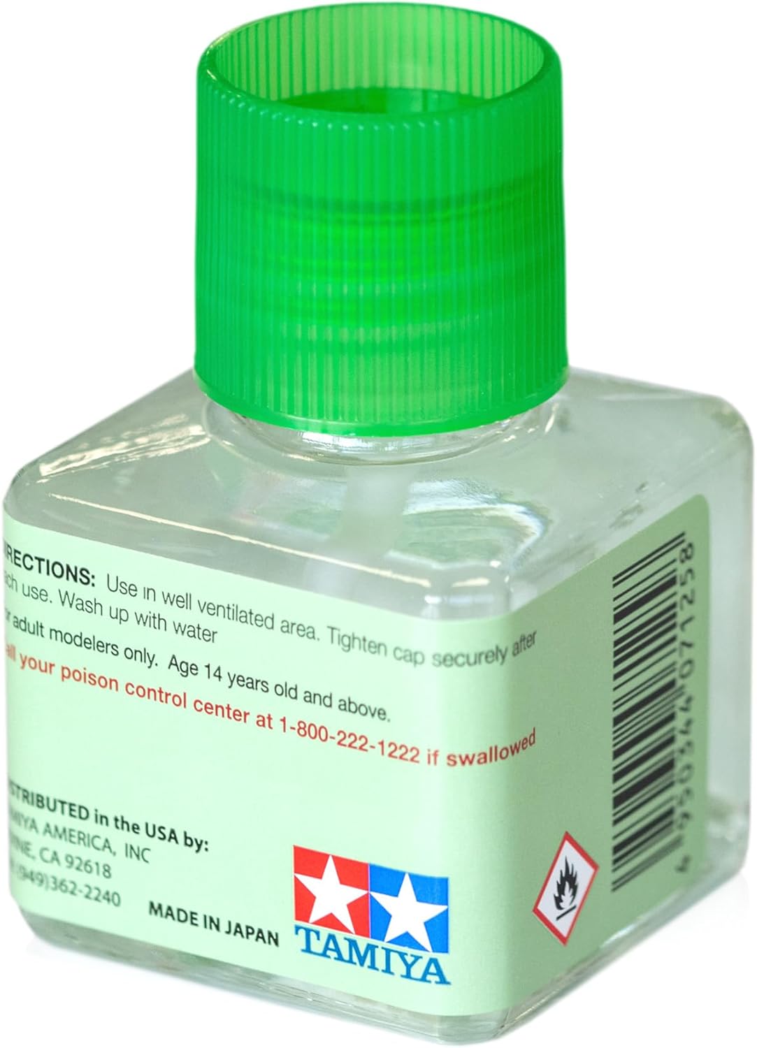 Extra Thin Liquid Cement Glue with Applicator Brush - 40Ml Bottle - 87038