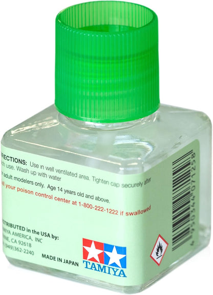 Extra Thin Liquid Cement Glue with Applicator Brush - 40Ml Bottle - 87038