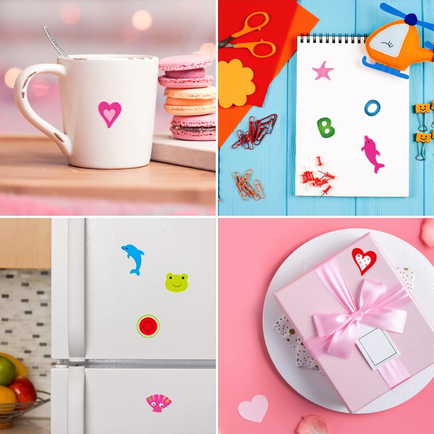 50 Sheets Puffy Stickers for Kids, 1000+ Children 3D Stickers Party Bag Filler for Party Rewarding Gifts Scrapbooking Including Animals Letter Fish Dinosaurs Numbers Fruits Trucks Airplane