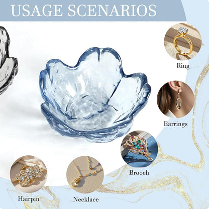 Gifts for Women Trinket Dish Unique Birthday New Home Gifts for Women Her Jewellery Tray Cute Room Decor Aesthetic Bedroom Accessories Ring Dish Holders Small Friendship Christmas House Warming Gifts