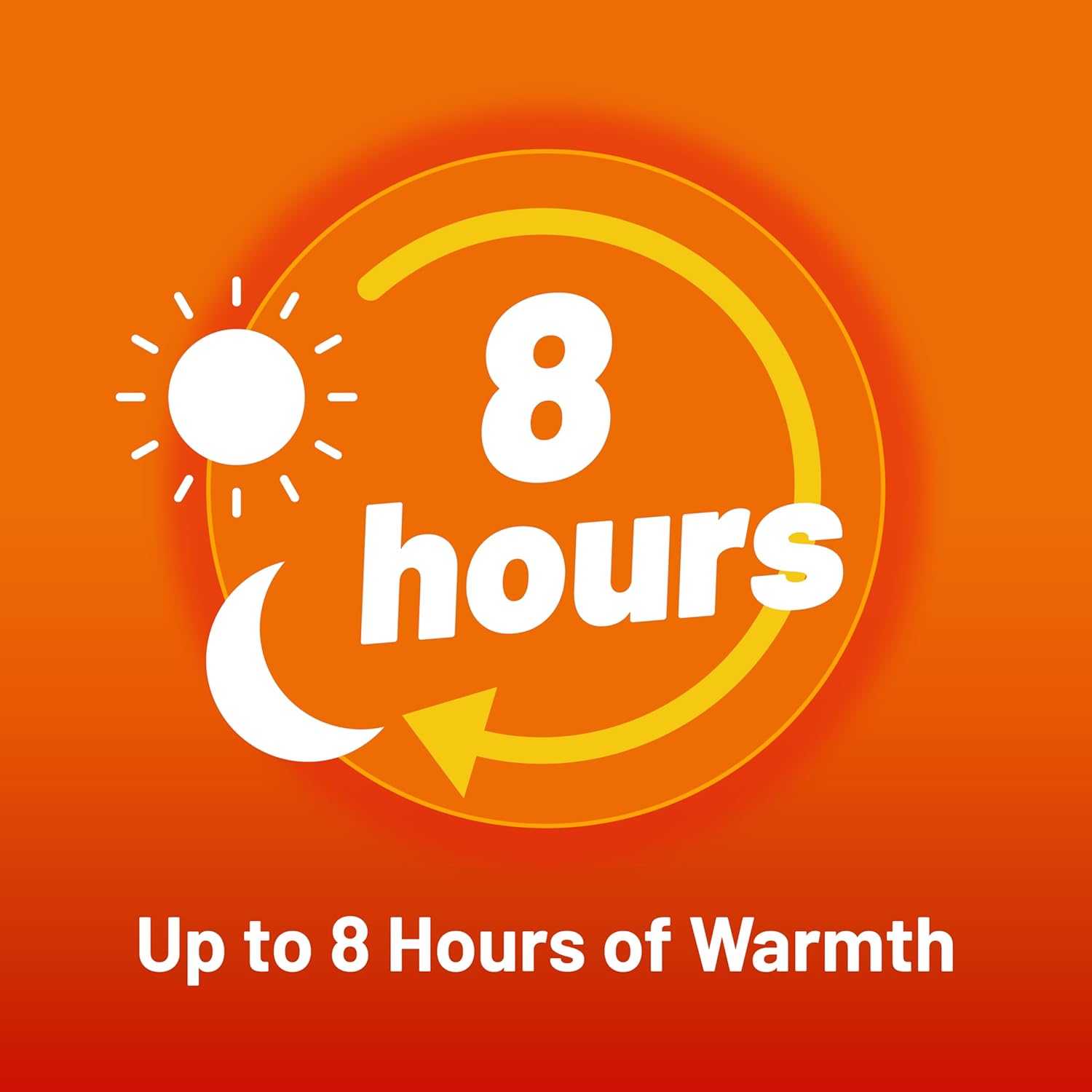 Foot Warmers -8 Hours of Heat - Air Activated - Ready to Use