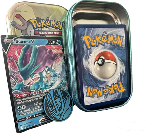 Mini Tin Bundle - 50 Assorted Cards, 1 Random Ultra Rare & Game Coin