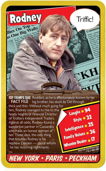 Only Fools and Horses Limited Editions Card Game, Play with Rodney, Del Boy and Uncle Albert and Revisit the Top 30 Moments, Educational Gift and Toy for Teens and Adults Aged 16 Plus