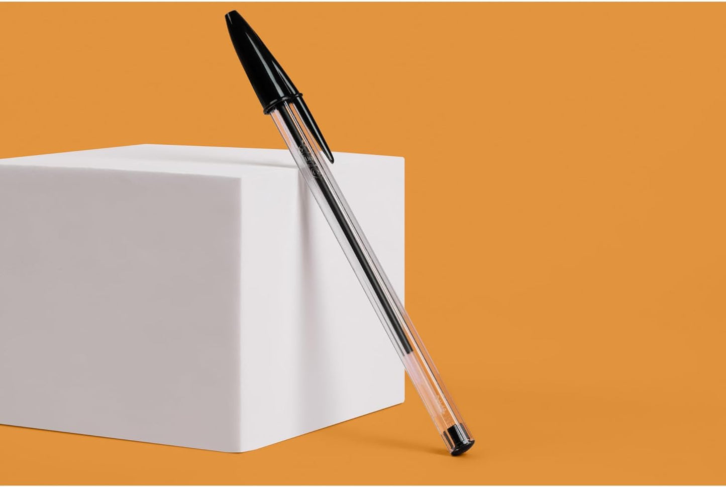 Cristal Original Ballpoint Pens Medium Tip (1 Mm) – Black, Box of 10