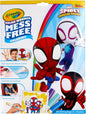 Color Wonder - Marvel Spidey and His Amazing Friends Mess-Free Colouring Book (Includes 18 Spider Man Colouring Pages & 5 Magic Color Wonder Markers)
