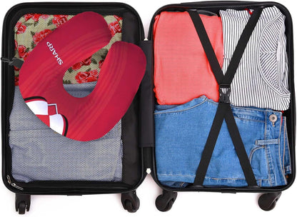 Manchester Reds 1999 Home Shirt - Travel Neck Pillow - Neck Support Cushion