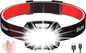 Head Torch Rechargeable, 2000L Super Bright Headlamp Waterproof Headlight with Hands Free Sensor Control&6 Lighting Modes - 30 Hrs+ Runtime,Adjustable Angle for Emergency, Running, Hiking Etc.