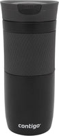 Byron Snapseal Travel Mug | Stainless Steel Thermal Mug | Vacuum Flask | Leakproof Tumbler | Coffee to Go Mug with BPA Free Easy-Clean Lid
