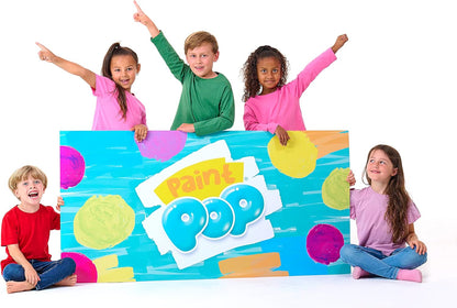 Paint Sticks for Kids - 20 Pack Assorted Colours & Fun Storage Tub - Twist & Paint, Mess-Free, Fast Drying Action, Easy Clean Up, Vibrant Colours, Multi-Surface