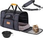 Premium Pet Carrier Travel Bag Foldable Lightweight Cat Carrier Bag Top Opening Dog Carrier Bags with Handles Portable Puppy Carrier with Removable Mat Dog Carry Bag Pet Carriers for Cats and Dogs M