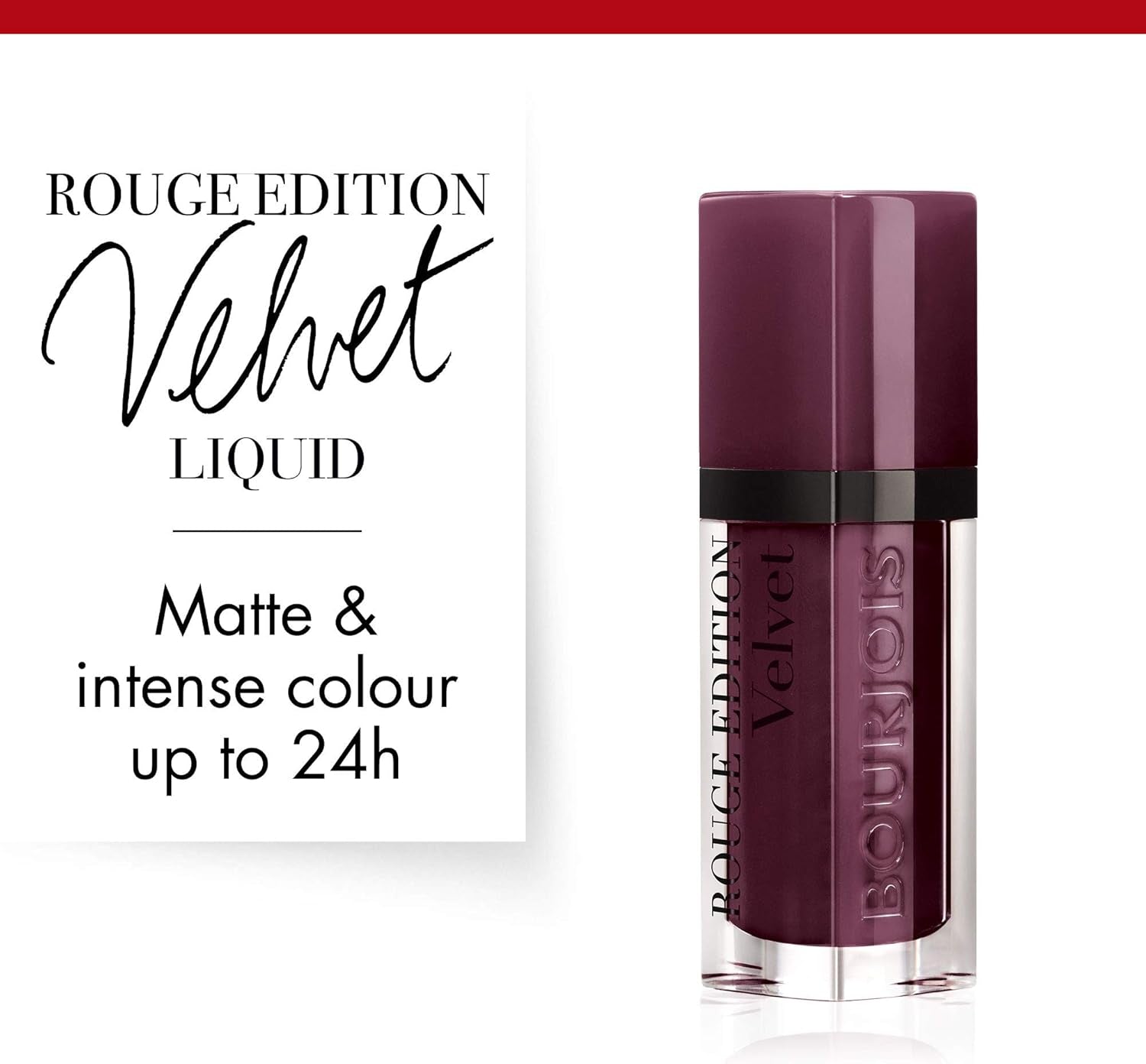 Rouge Edition Velvet Liquid Lipstick 25 Berry Chic Purples, 6.7Ml