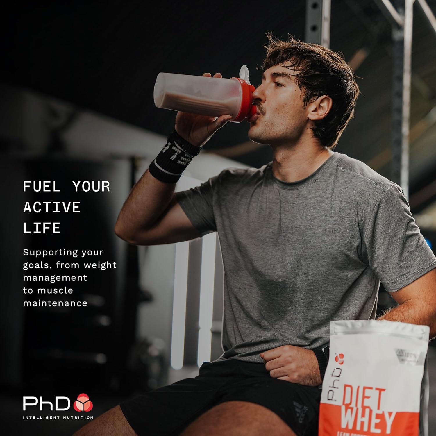 Nutrition Diet Whey High Protein Lean Matrix, Vanilla Crème Whey Protein Powder, 16G of Protein, 40 Servings per 1 Kg Bag