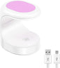 UV Nail Lamp,  9W Mini Nail Dryer Portable UV Lamps for Gel Nails USB Gel Lamp, 60S Quick Drying Nail Lamp for Gel Polish (Purple)