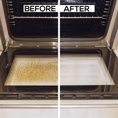 - Oven, Grill, & BBQ Cleaner Spray, Removes Baked on Food & Burnt-In Grease Fast, for Kitchen & Outdoors - 500Ml