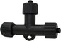 Waterproof 3Way Cable Splitter T Connector for Fairy Lights. Two Pins Works with Most String, Net and Icicle Lights