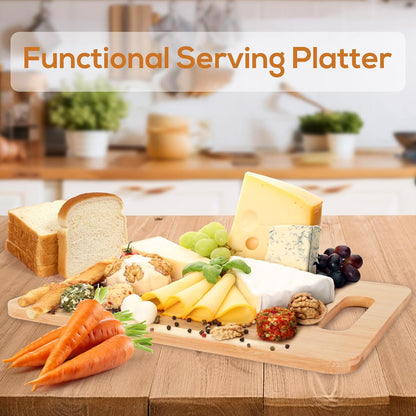 New Home Housewarming Gifts - House Warming Gifts for New Home, Bamboo Chopping Board New House Gift Ideas, New Home Essentials Cutting Board, Kitchen Gift for Couples Friend Family