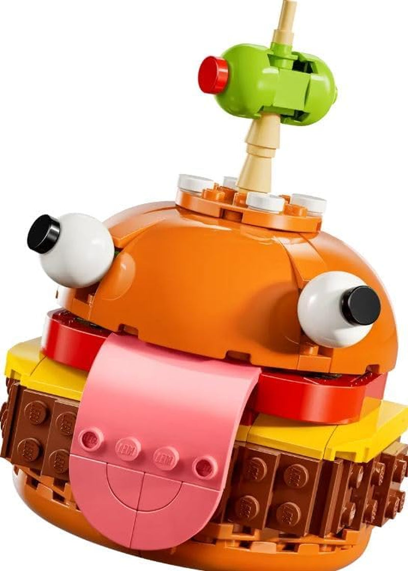 Fortnite Durrr Burger Set, Video Game Character Building Toy for 9 plus Year Old Boys & Girls, Collectible Figure, Creative Birthday Gift for Kids, Teens and Gamers 77070