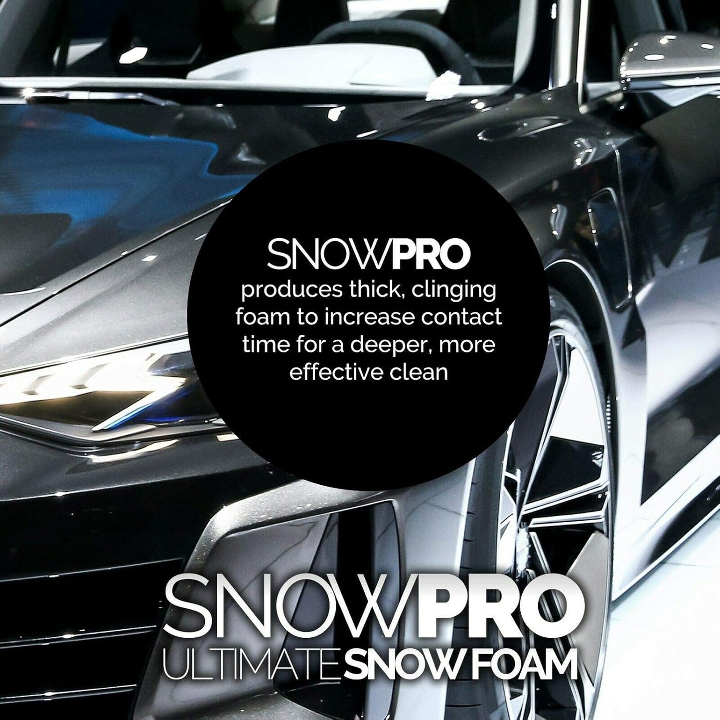 Snow Foam Shampoo Car Wash Soap 5L Ph Neutral Vehicle Cleaning Detailing Pre Wash Orange Fragrance