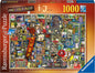 Colin Thompson Awesome Alphabet I & J 1000 Piece Jigsaw Puzzle for Adults & Kids Age 12 Years Up
