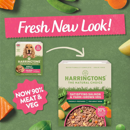 Complete Wet Tray Grain Free Hypoallergenic Adult Dog Food Salmon & Potato 8X400G - Made with All Natural Ingredients