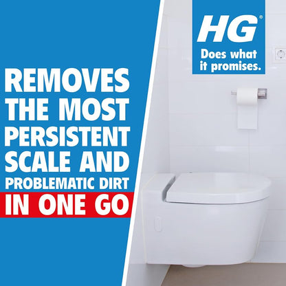 Toilet Cleaner Gel Super Powerful, Effective Bathroom/Wc Descaler Cleans Toilet Bowl & under Loo Rim, Limescale & Stain Remover (500 Ml) - 322050106