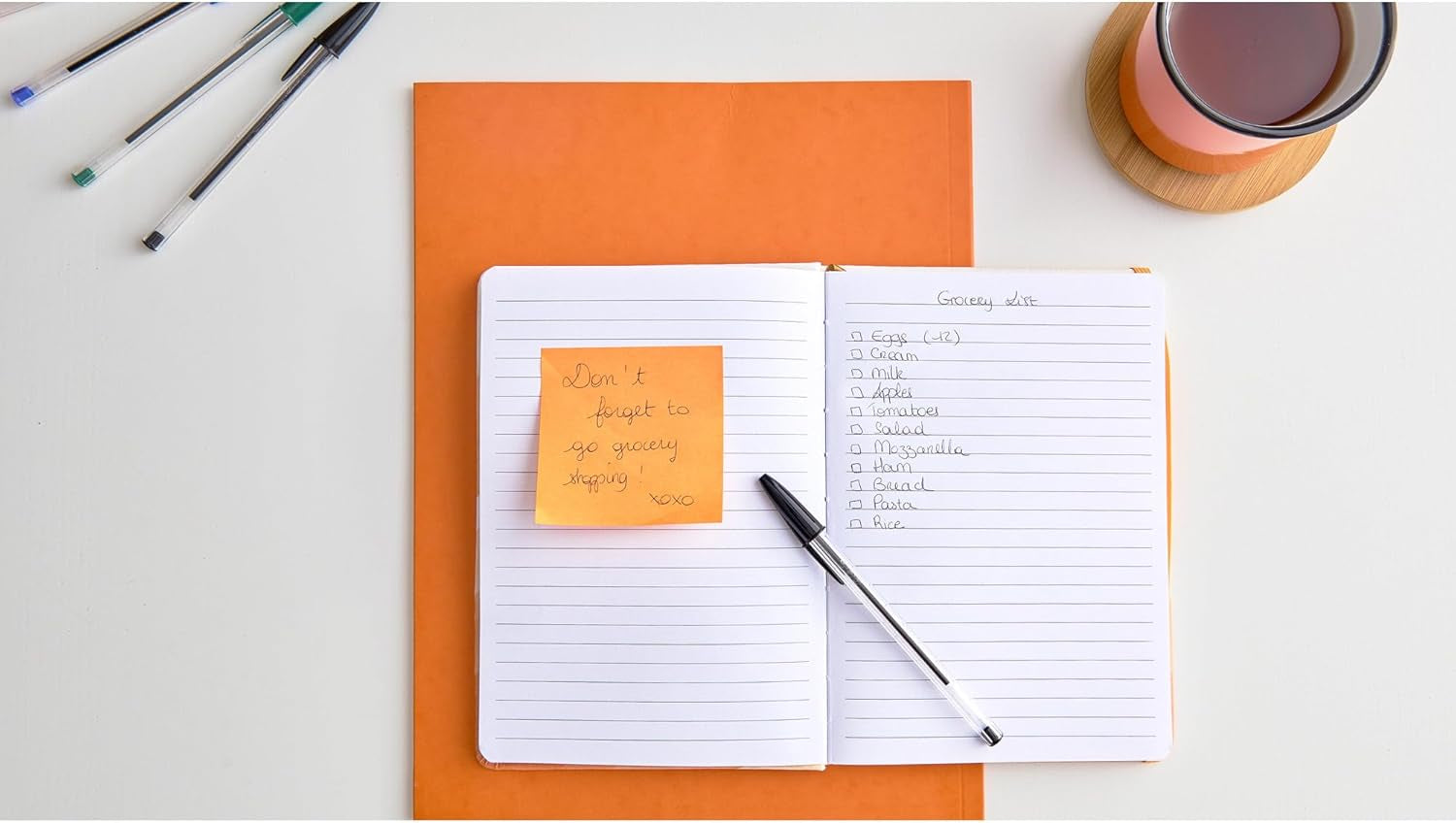 Cristal Original Ballpoint Pens Medium Tip (1 Mm) – Black, Box of 10