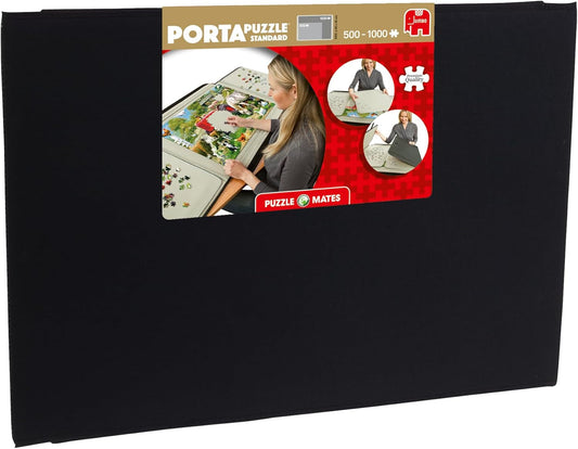 Portapuzzle Original - Large Puzzle Mat & Board, 2 Puzzle Sorters & Organisers - Portable, Lightweight & Easy to Store Non-Slip Felt Jigsaw Mat - up to 1000 Pieces Porta Puzzle Board - 57X80Cm -