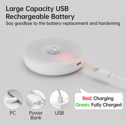 Motion Sensor Lights Indoor with Remote Control, 6 Pack Wireless Rechargeable Night Light LED Magnetic Stick on Wall Light, Battery Operated Stair Kitchen Cupboard under Cabinet Puck Light