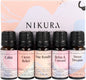 Essential Oils Blends Gift Set | Calming Essential Oils for Diffusers for Home, Sleep, Wax Melts | Relaxing Aromatherapy Oils Set | UK Made & Vegan