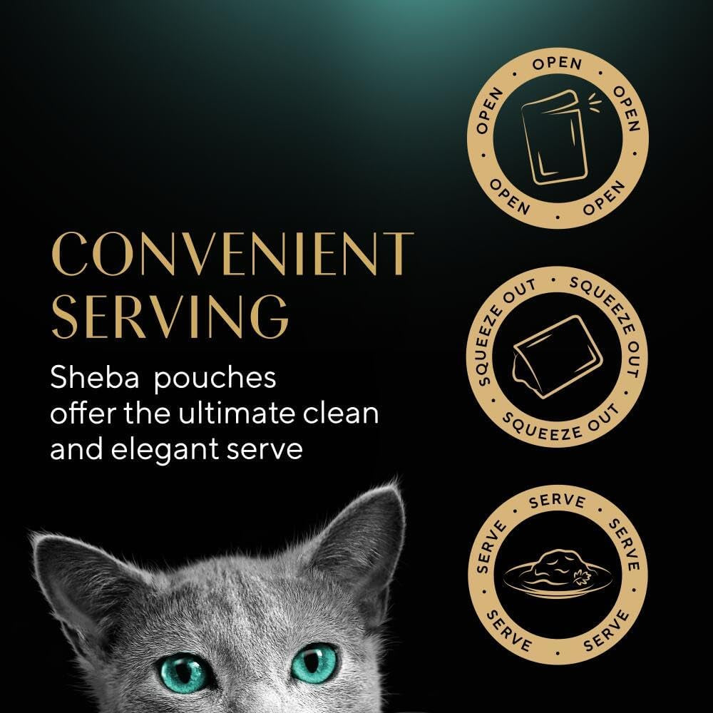 Select Slices Poultry Adult Wet Cat Food Pouches 40 X 85 G, 40 Gravy Pouches, Bulk Cat Food Megapack
