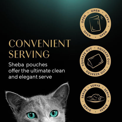 Select Slices Poultry Adult Wet Cat Food Pouches 40 X 85 G, 40 Gravy Pouches, Bulk Cat Food Megapack