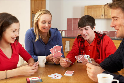 Playing Card Game, Play Fish, Slap Jack, Crazy Eights and Rummy, Great Travel Companion, Gifts and Toys for Boys, Girls and Adults - Color May Vary, Single Unit