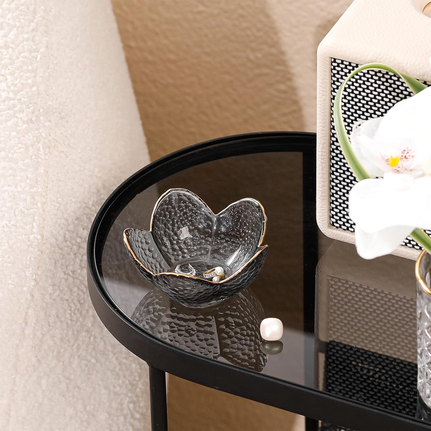 Gifts for Women Trinket Dish Unique Birthday New Home Gifts for Women Her Jewellery Tray Cute Room Decor Aesthetic Bedroom Accessories Ring Dish Holders Small Friendship Christmas House Warming Gifts