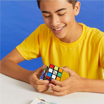 | Rubik'S Cube: the Original 3X3 Colour-Matching Puzzle - Twist, Turn, Learn | Brainteaser Puzzles | Ages 8+