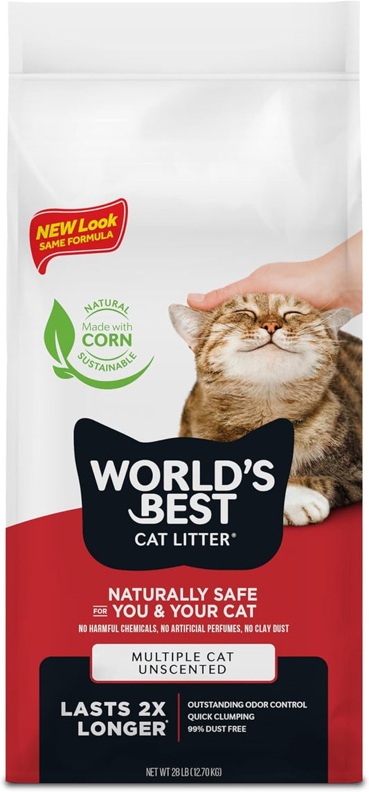 28Lb,Multiple Cat Unscented, 12.7 Kg (Pack of 1)