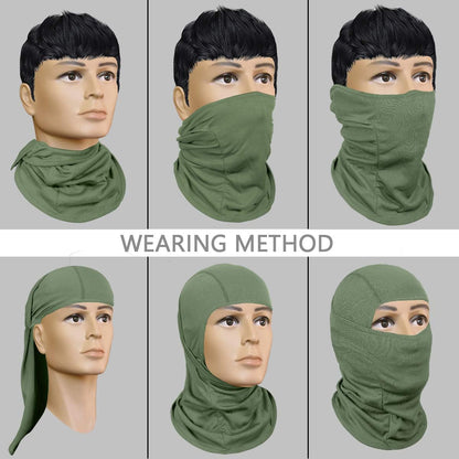 Balaclava Face Mask, Ski Mask UV Protector Lightweight for Motorcycle Cycling Running