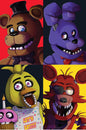 FIVE NIGHTS at FREDDY'S Fleece Blanket - Freddy Fazbear'S Design - Bed Throw Super Soft Blanket - 100% Polyester - 100 X 150Cm, Single Fleece Blanket