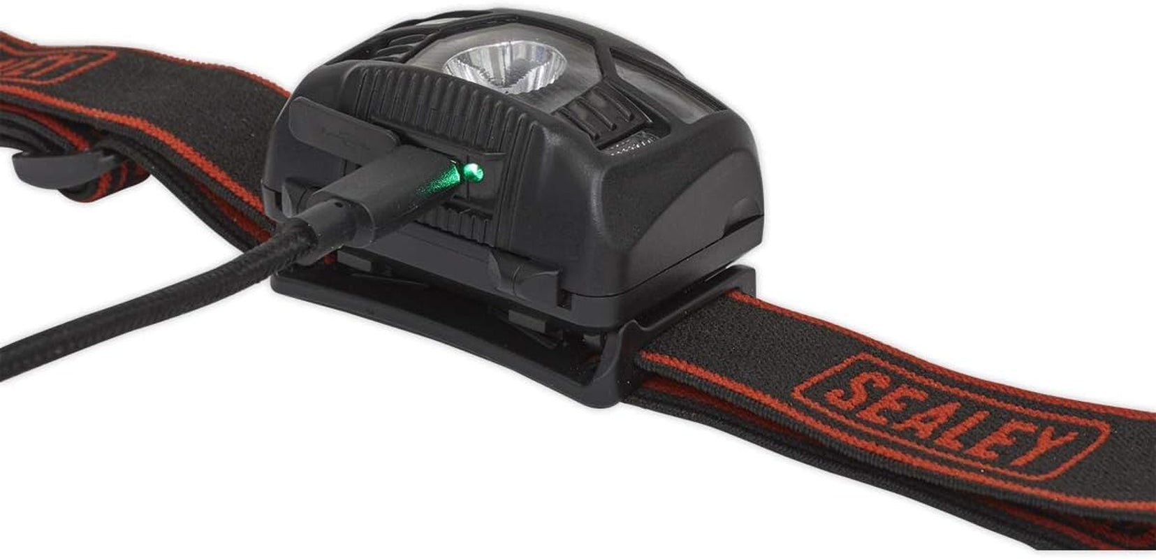 HT102R Rechargeable Head Torch 3W SMD LED with Auto-Sensor ,Red-