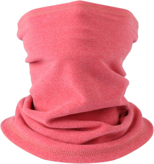 Neck Warmer Snood for Men & Women,Winter Neck Gaiter Fleece Bandana Face Covering Mask Windproof Neck Scarf Neckwear for Outdoor Sports Motorcycle Skiing Running Cycling