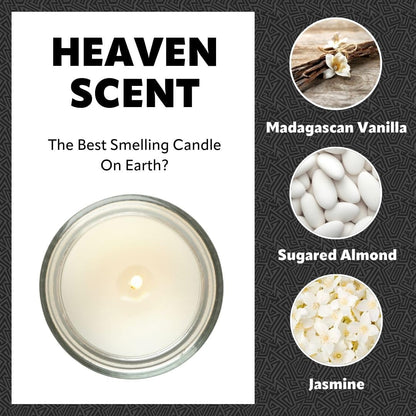 New Home Candle - 220G Soy Wax with Madagascan Vanilla, Jasmine & Sugared Almond - Housewarming or New Home Gift for Couple Moving in - Funny Candles by