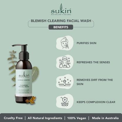 Clearing Facial Wash 125 Ml